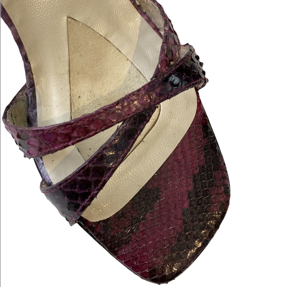 Stuart Weitzman Stencil Python Heels 8 - image 4